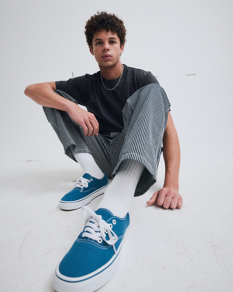 Navy Blue Authentic Shoe