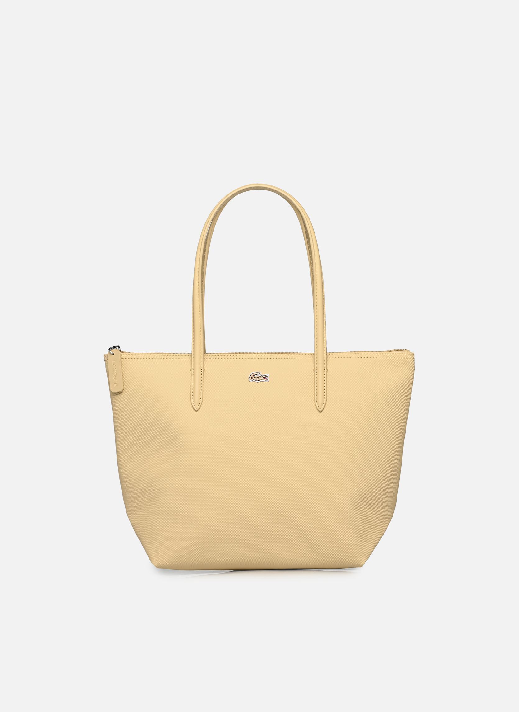 Lacoste Borsa da spiaggia L.12.12 Concept Small Shopping Bag donna beige