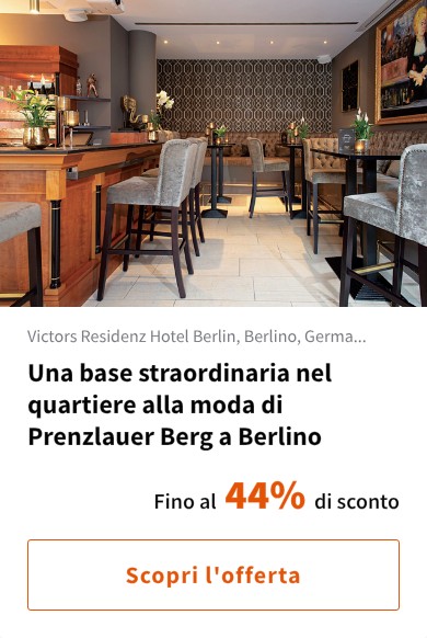 Una base straordinaria nel quartiere alla moda di Prenzlauer Berg a Berlino