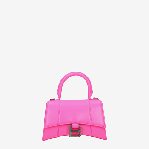 Balenciaga Handbags Women Leather Pink/Fluo Pink