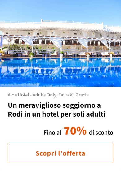 Un meraviglioso soggiorno a Rodi in un hotel per soli adulti