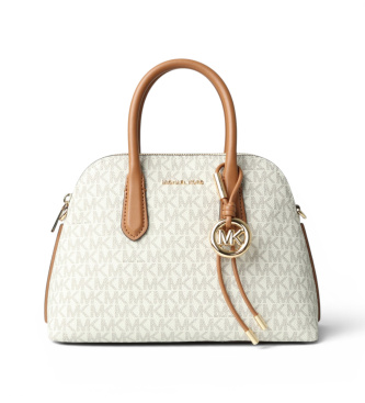 Borsa Freddie media con catena beige