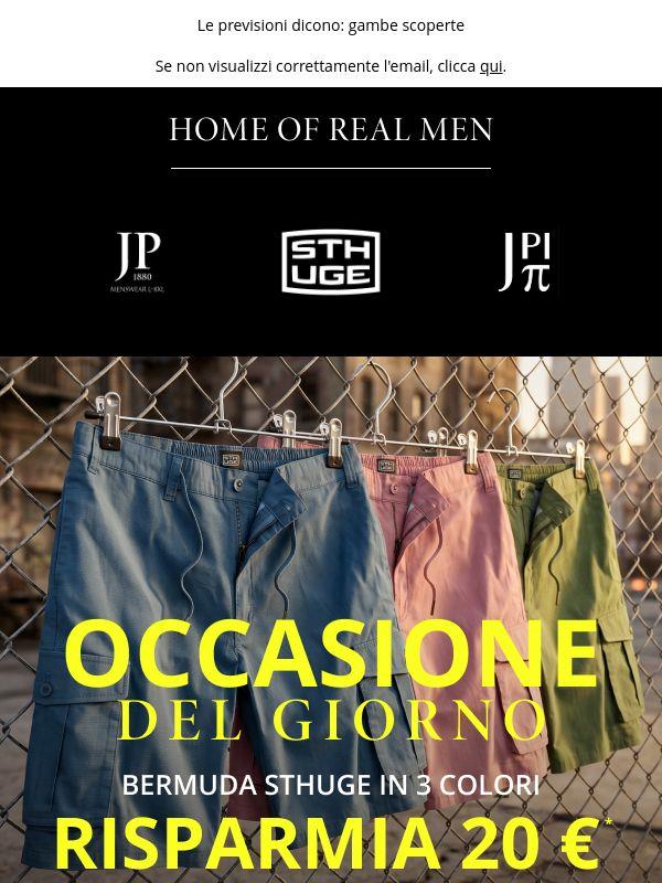 Deal of the day! 🔥 Risparmia 20 € sui bermuda firmati STHUGE
