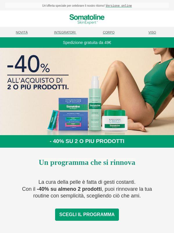 La tua routine, ora ancora più conveniente!