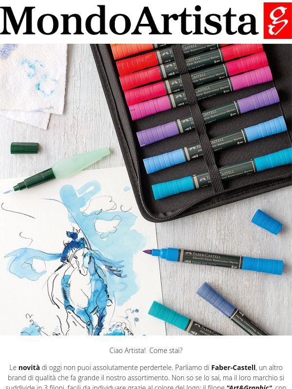 🆕FABER-CASTELL🆕 Marker, matite e set introduttivi