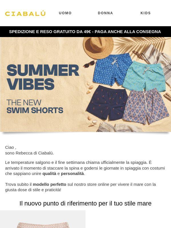 Direzione mare: il tuo costume ideale!