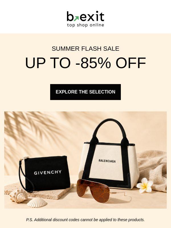 Summer Flash Sale Countdown Begins! ⏰