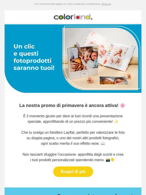 Psst, dai un'occhiata alle nostre promozioni!
