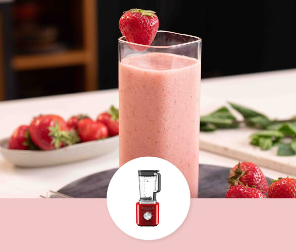 Strawberry banana smoothie