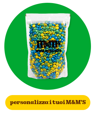 PERSONALIZZA I TUOI M&M'S