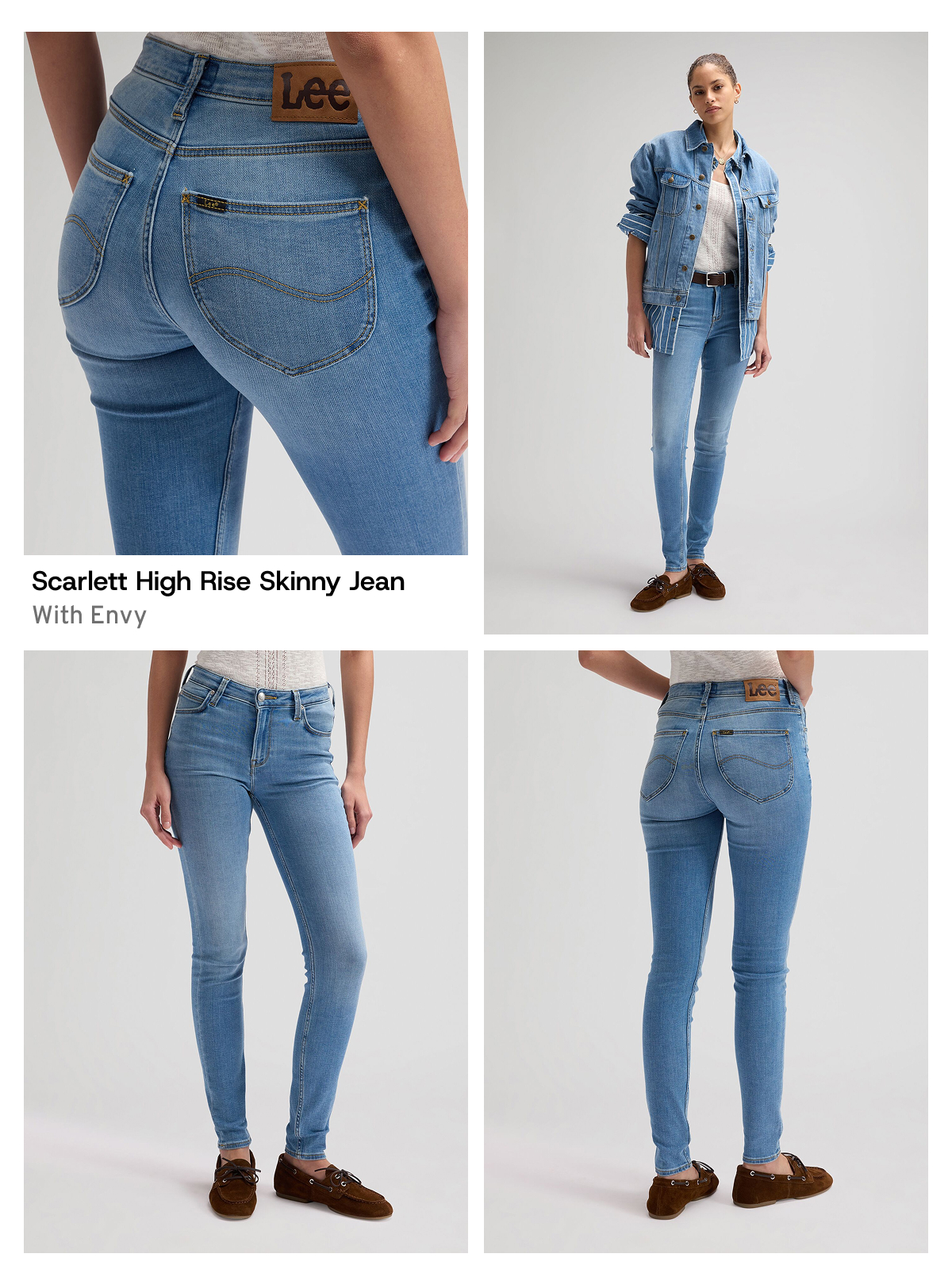 Scarlett High Rise Skinny Jean - With Envy