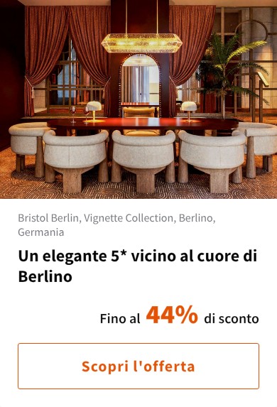 Un elegante 5* vicino al cuore di Berlino