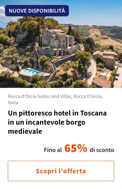 Un pittoresco hotel in Toscana in un incantevole borgo medievale