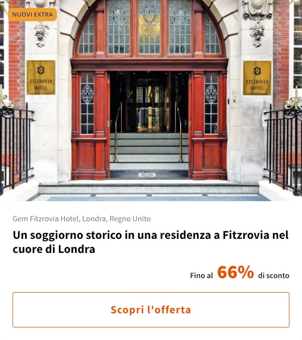 Un soggiorno storico in una residenza a Fitzrovia nel cuore di Londra