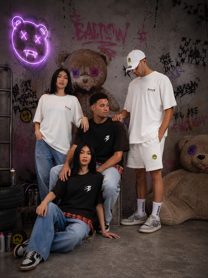 BARROW T-shirt a manica corta nera