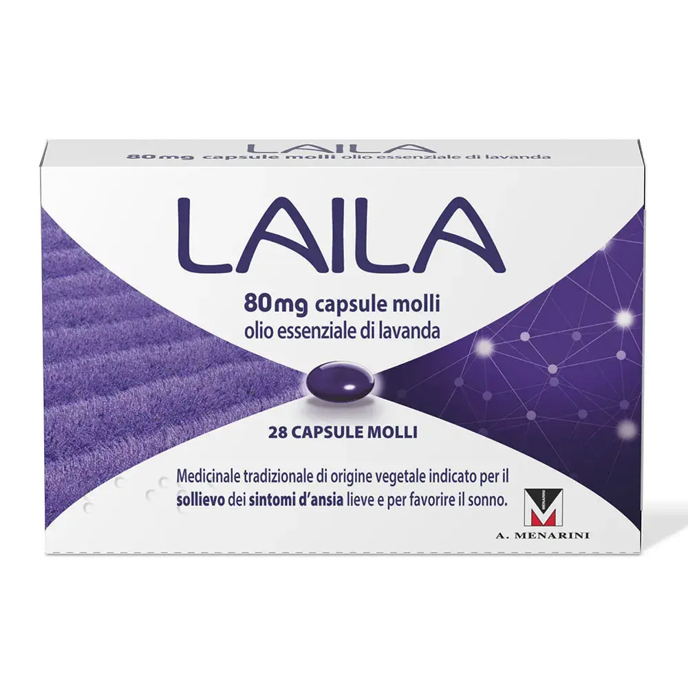 Laila Per Ansia Lieve 28 Capsule Molli