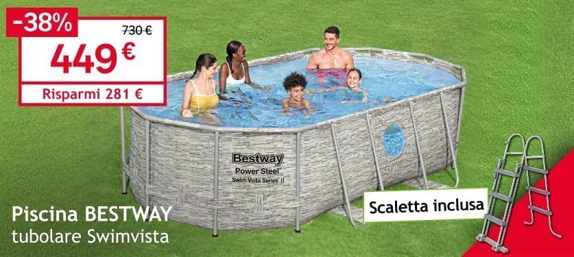 Piscina BESTWAY tubolare 449 &euro;