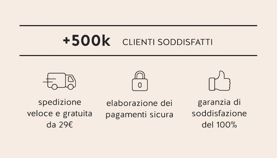 Spedizione gratuita