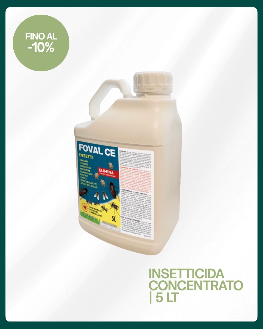 Insetticida concentrato zapi zanzare