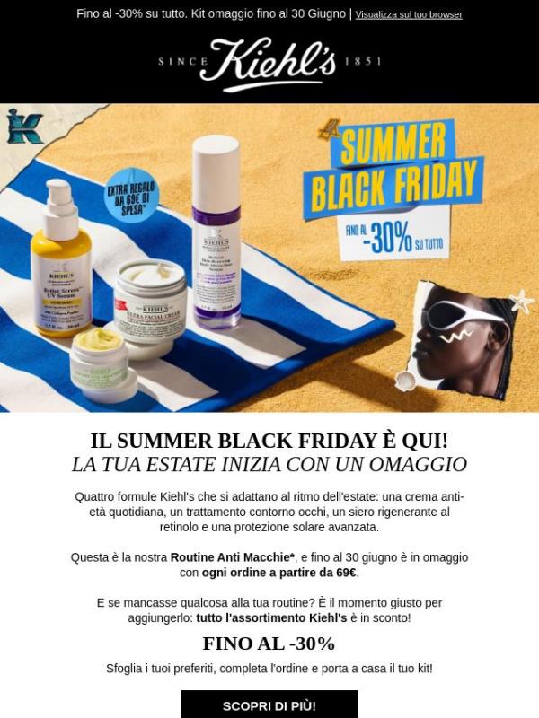 Il Summer Black Friday è qui!