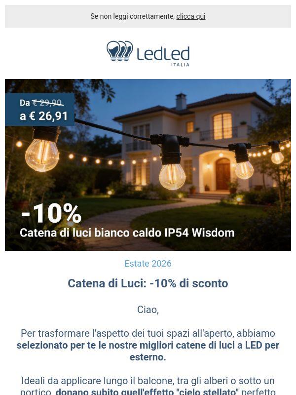 ! ✨ Le catene di luci per accendere la magia delle tue serate estive