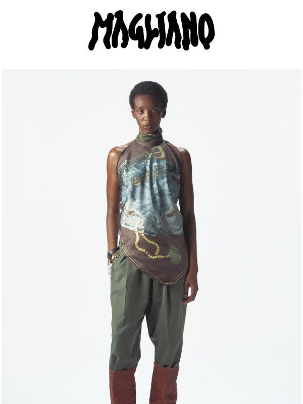 Manifesto Foulard Top