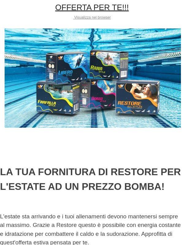 OFFERTA!!!PACCHETTO RESTORE ALL STYLES