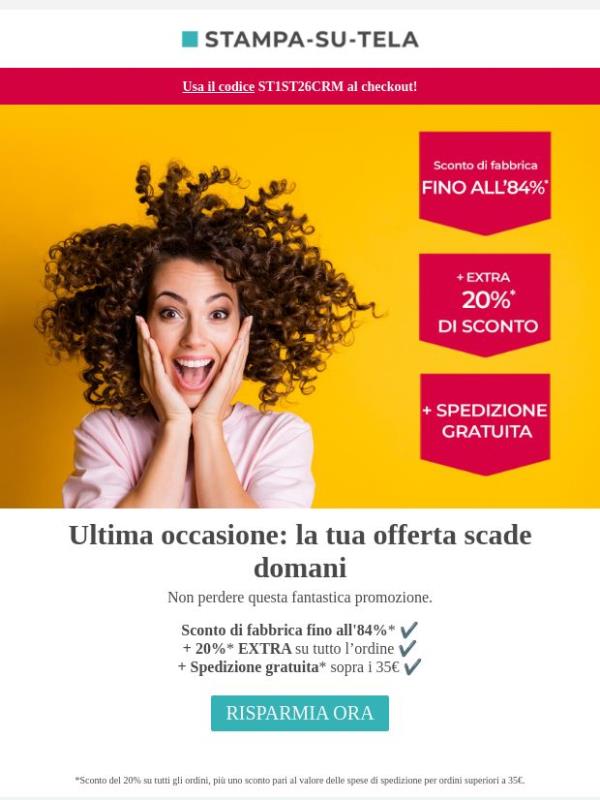 Non lasciarti sfuggire il tuo codice ST1ST26CRM