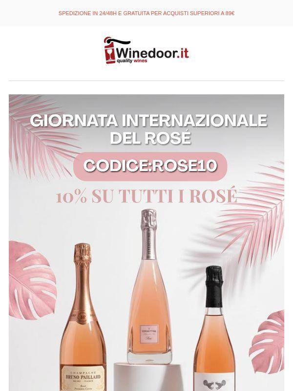 🩷 Rosé Day su Winedoor: -10% su tutta la selezione