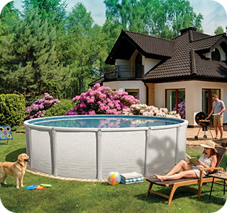 Piscina fuori terra aqua leader