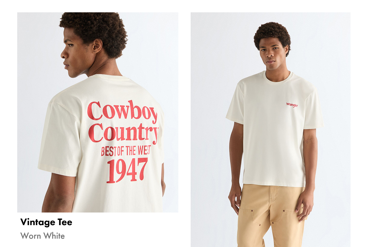 Vintage Tee - Worn White