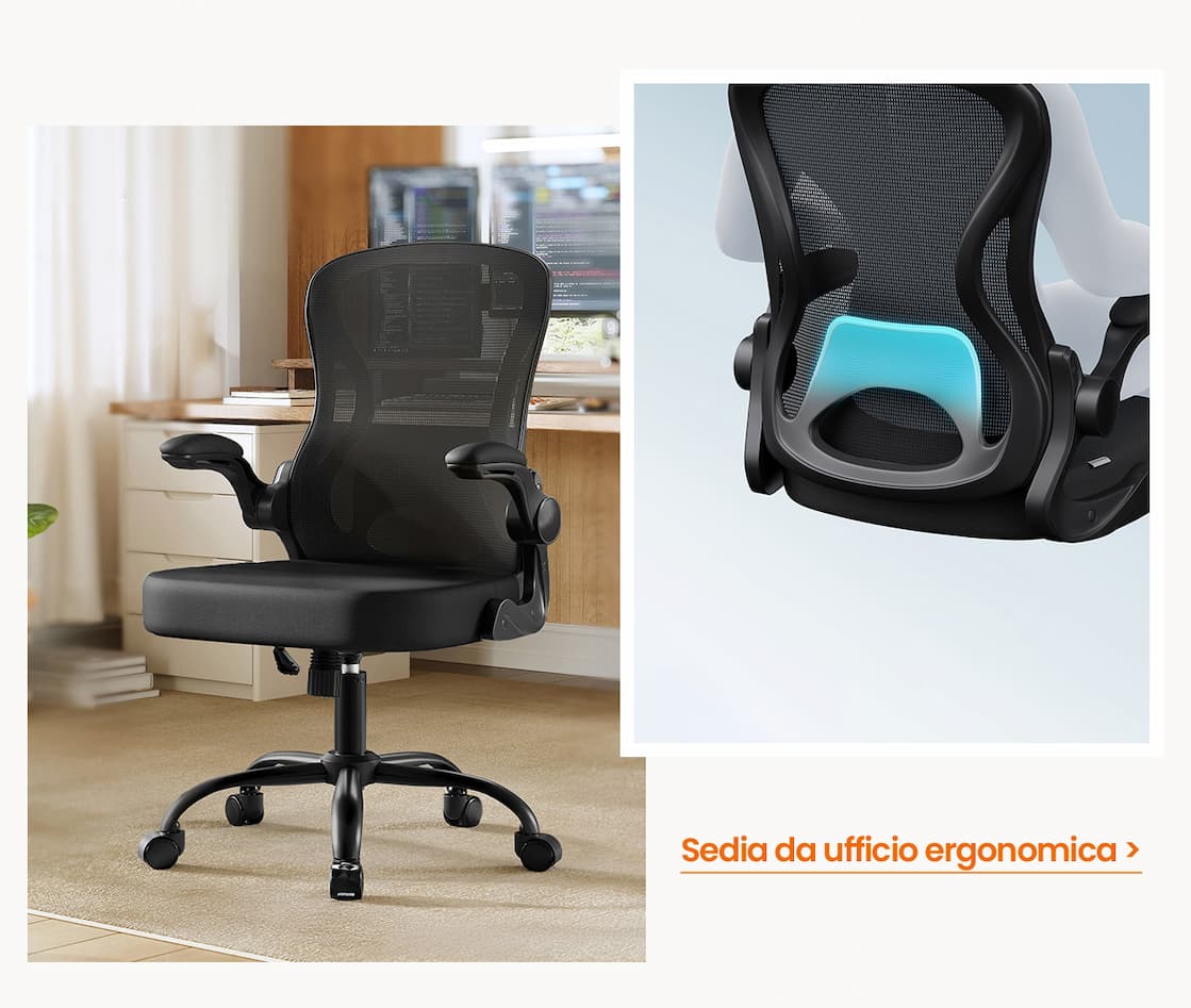 sedia da ufficio ergonomica