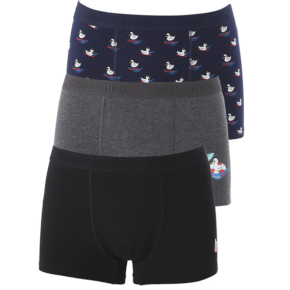 Image of BOXER DA UOMO TRIPACK ASSARTITI 004 CHILL DUCK