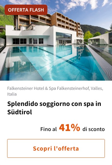 Splendido soggiorno con spa in Südtirol
