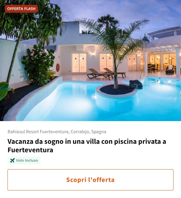 Vacanza da sogno in una villa con piscina privata a Fuerteventura