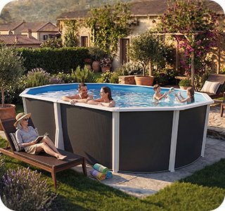 Piscina fuori terra Steel 