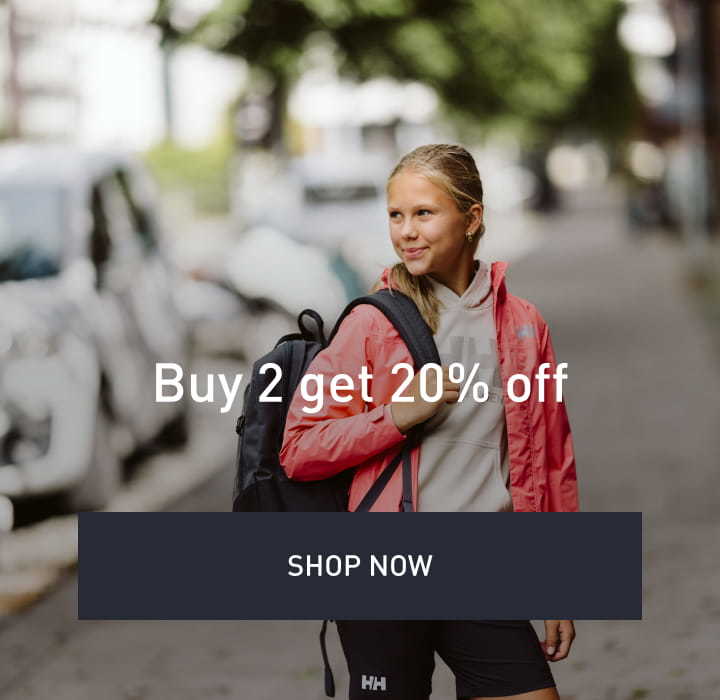 Buy 2 get 20% off - Shop now