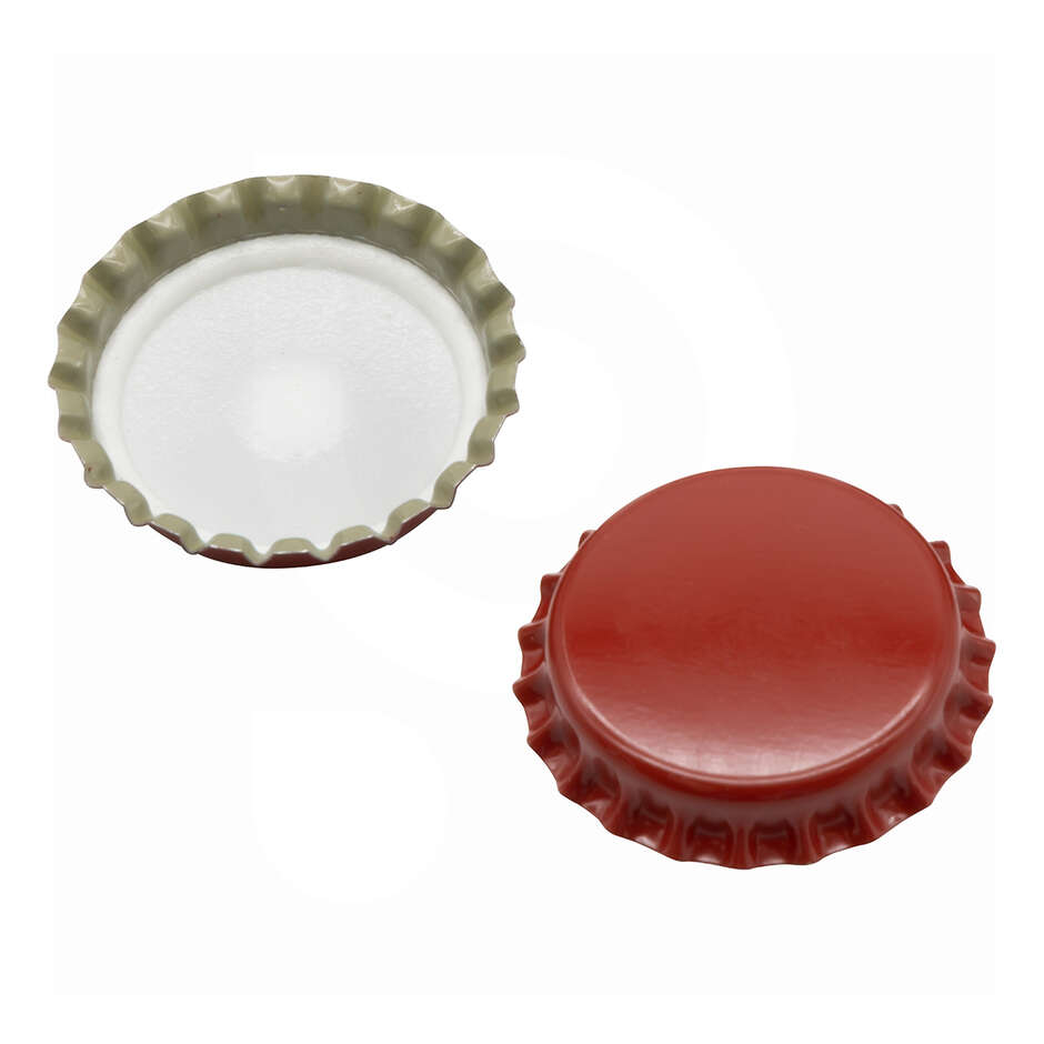 Tappo a corona rosso ⌀26 (10000 pezzi)