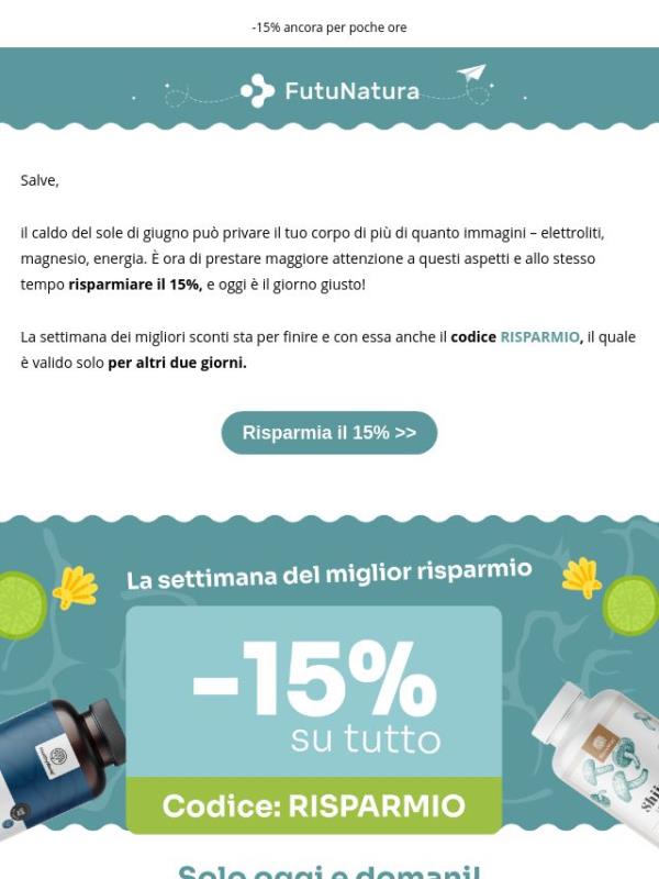 Psst, l’offerta scade domani 🍊