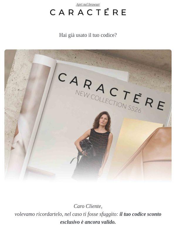 Hai già usato il tuo codice? ⏳