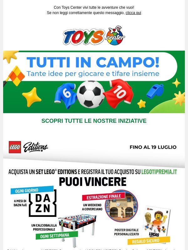 ⚽ Tutti in campo! Tante idee per giocare e tifare insieme!