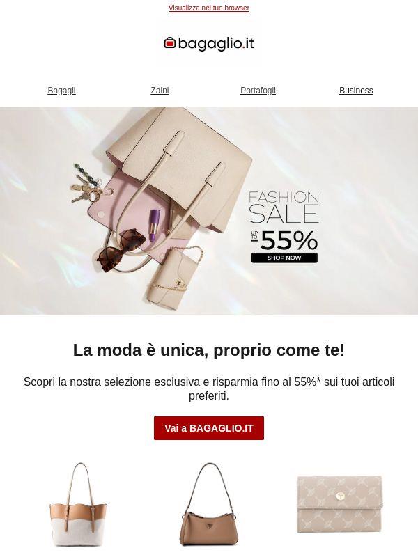 Fino al 55% di sconto: La moda pensata solo per te