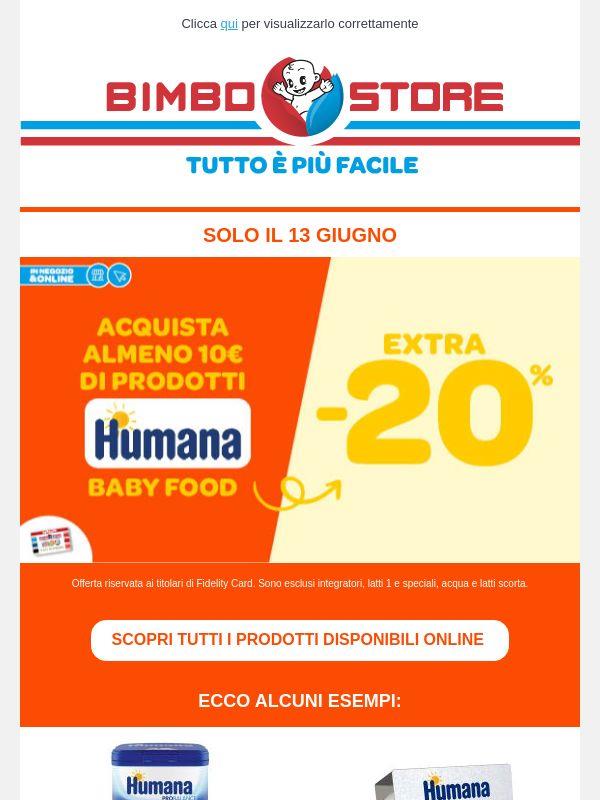 ✨🍼Sconti Humana Day, il 13.06!