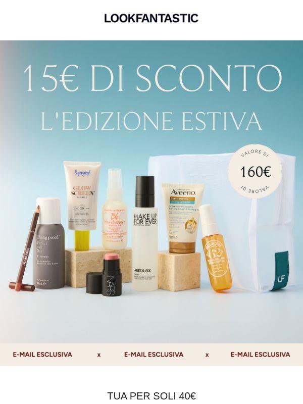 15 € di sconto sull’Edizione Estiva