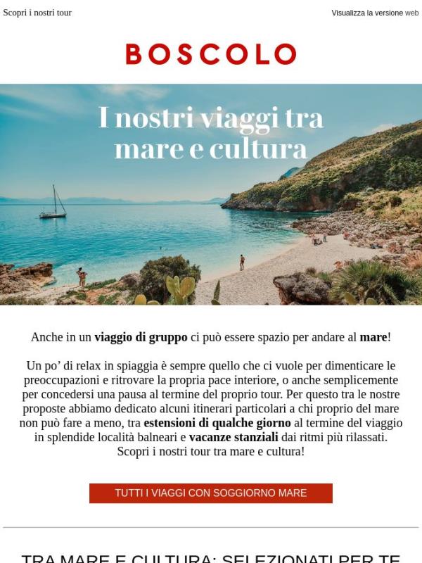 Al mare con un viaggio di gruppo: proposte per te