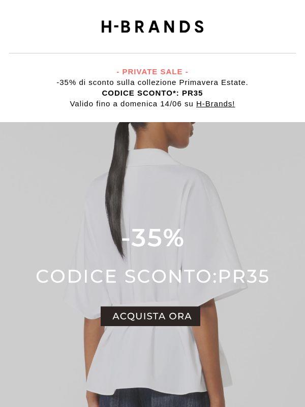 Private Sale | -35% sulla PE26 ⏰