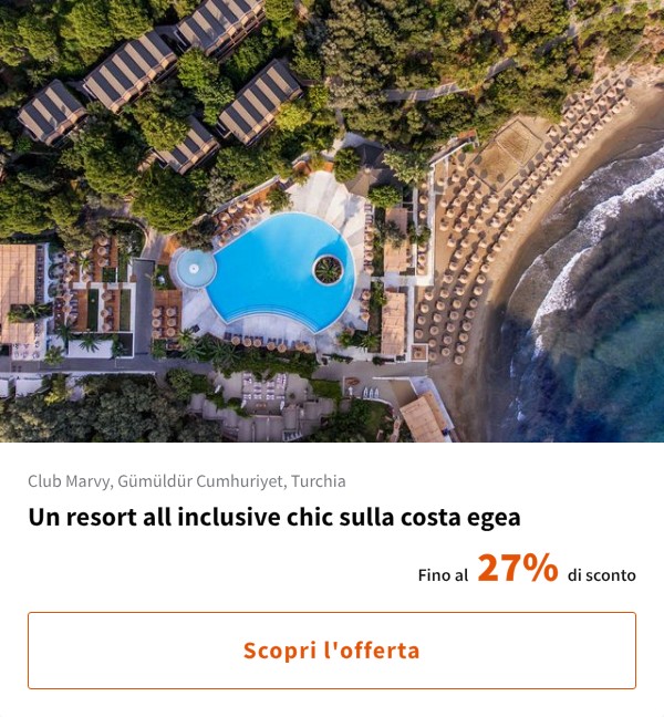 Un resort all inclusive chic sulla costa egea