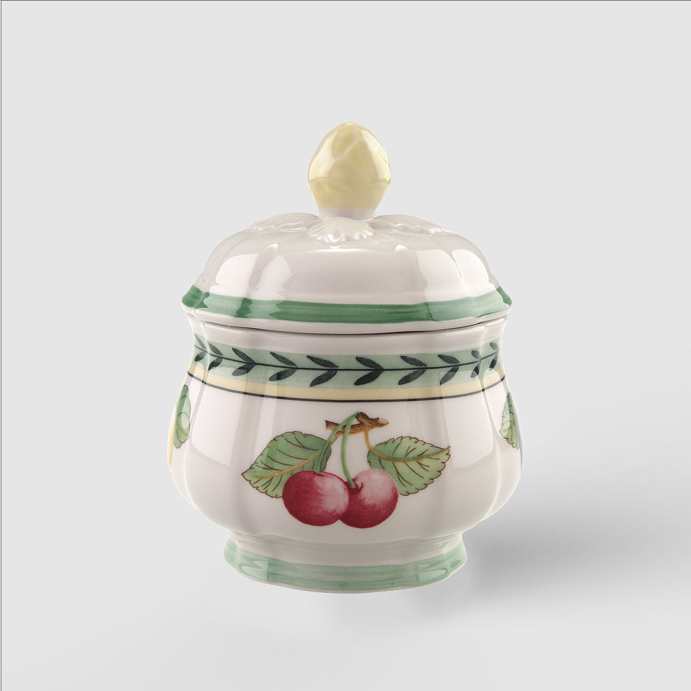 36 cl - French Garden Fleurence Premium Porcelain Sugar Bowl