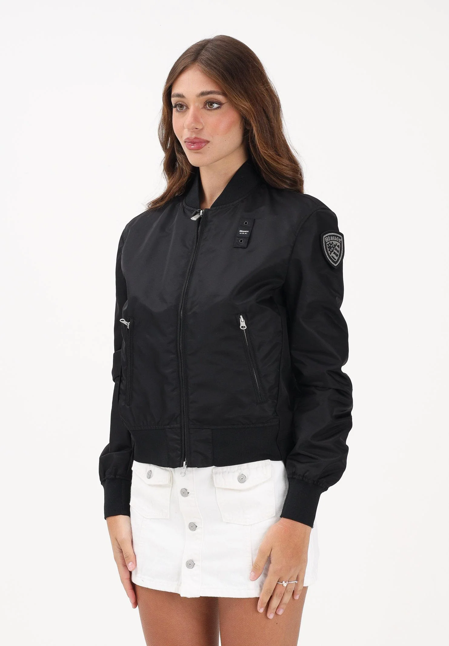 Image of BLAUER Giacca a vento LAURIE nera da donna