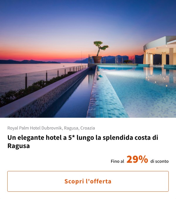Un elegante hotel a 5* lungo la splendida costa di Ragusa